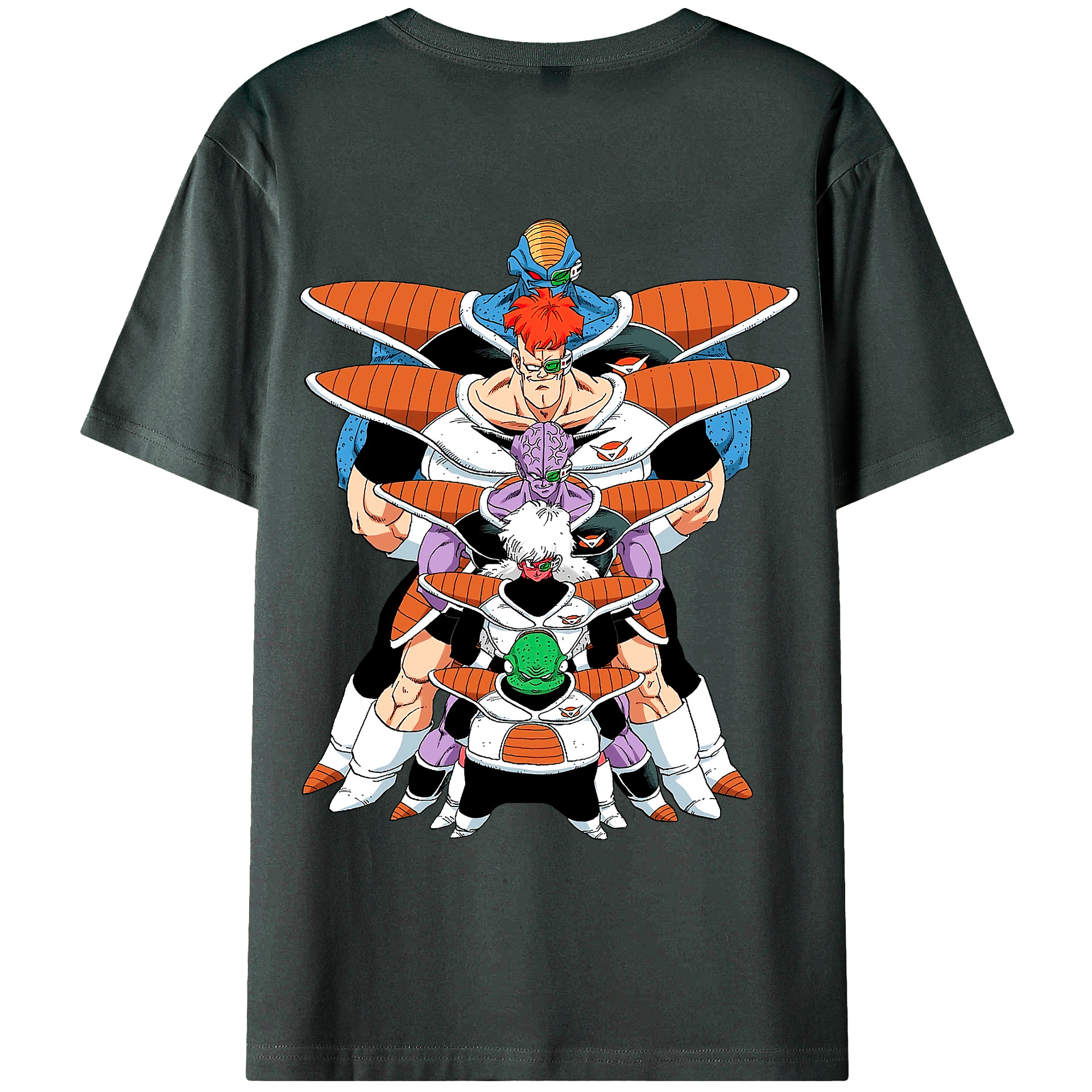 （画像用） ドラゴンボール DRAGON BALL 綿100％ メンズ半袖Tシャツ（バックプリント） 通気性